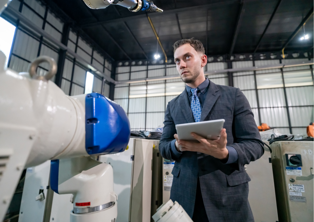 Entorno OT industrial con sistemas SCADA